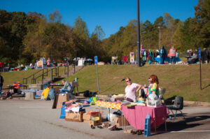 The NHMS Parking Lot Yard Sale in October raised $1,200.