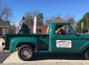 Recycle those old tires. Paint 'em green and make a Christmas tree out of them!