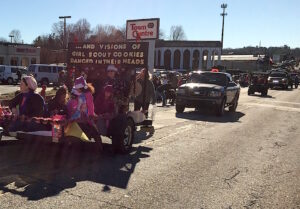 Girl Scout float