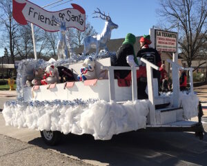 Friends of Santa float by Billy Cain Ford.