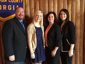Pictured (l to r): 2016 NGTC GOAL finalists: Jason Egerton, Lauren Jordan, Melinda Hughes, and Kristin Dignen.