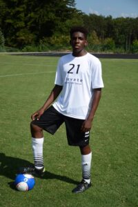 Sophomore Ajani McIntosh of Sylva, NC was selected by varsity soccer coach Jonathan Roberts as a varsity Indian of the Week.