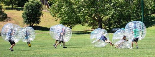 bubble soccer