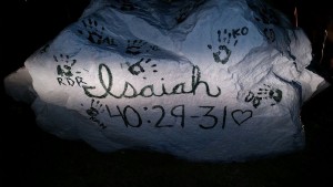 A message of hope and comfort for the Brown family.