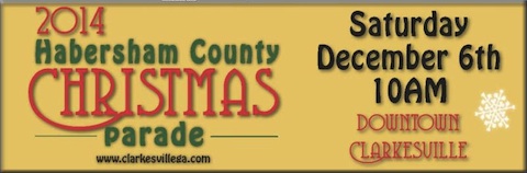 Christmas parade logo