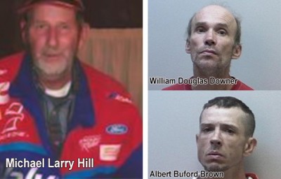 Now Habersham Victim Larry Hill accused Downer and Brown Larry Hill and the men accused of killing him