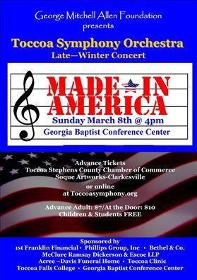 events-Toccoa Symphony Flyer