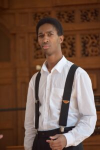 Albert Gerring as Sweeney Todd. 
