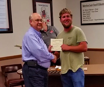 Now Habersham Dylan Kyle Thomas Dr Robert Barron Supt Matthew Cooper 042015