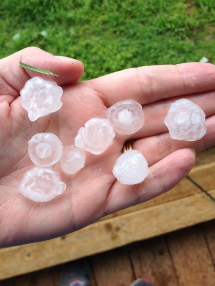 hail in Fairview