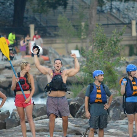 Ben white water rafting