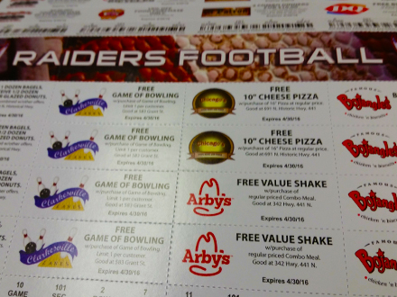 Now Habersham Raiders Fundraiser