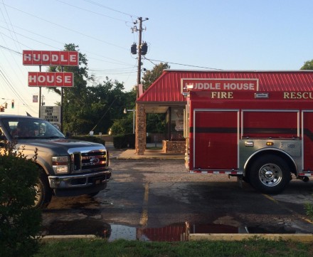 news-fire at huddle house