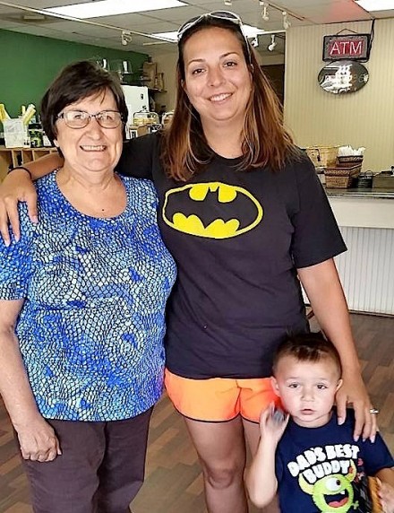 Linda Church, Jolanda and Jake Seibold