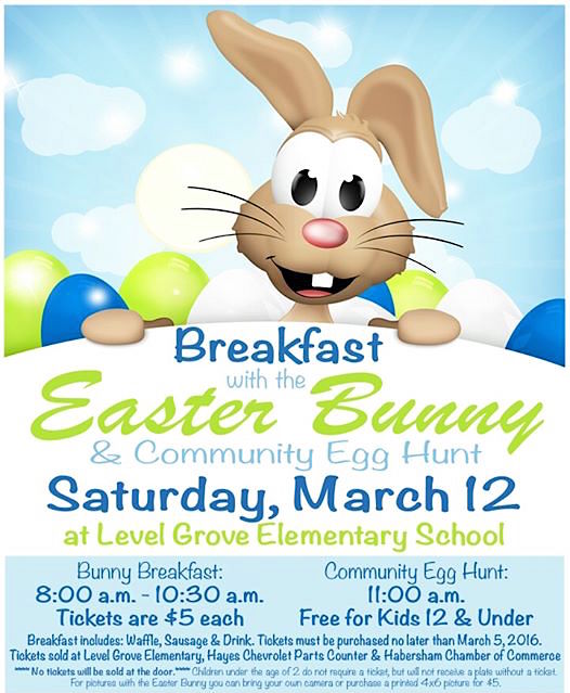 Level Grove Easter fundraiser