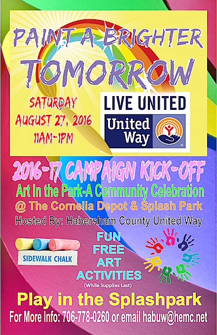 Art in the Park poster-5 United Way