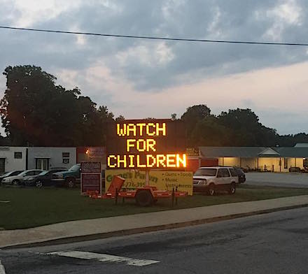 Cornelia Police photo back to school