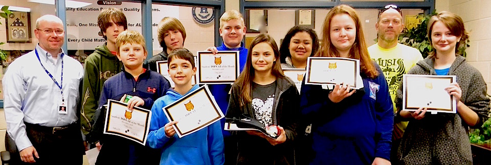 NHMS Top Cats for December