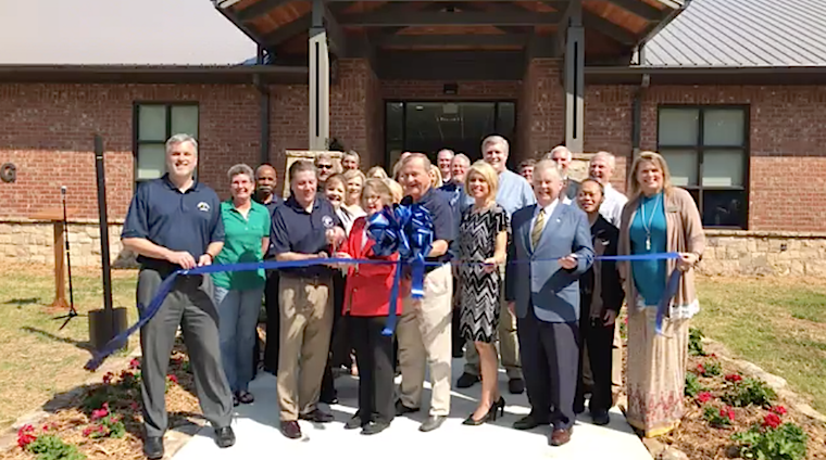 Ribbon cutting for Toccoa Falls College nursing school