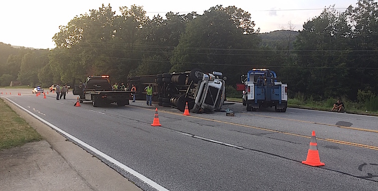 Tallulah Falls tractor-trailer accident