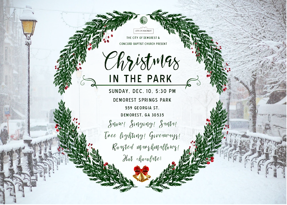 Demorest Christmas in the Park