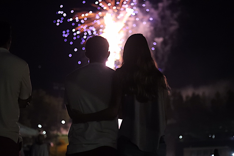Glorious Fourth fireworks