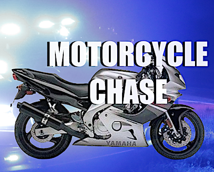 motorcycle chase
