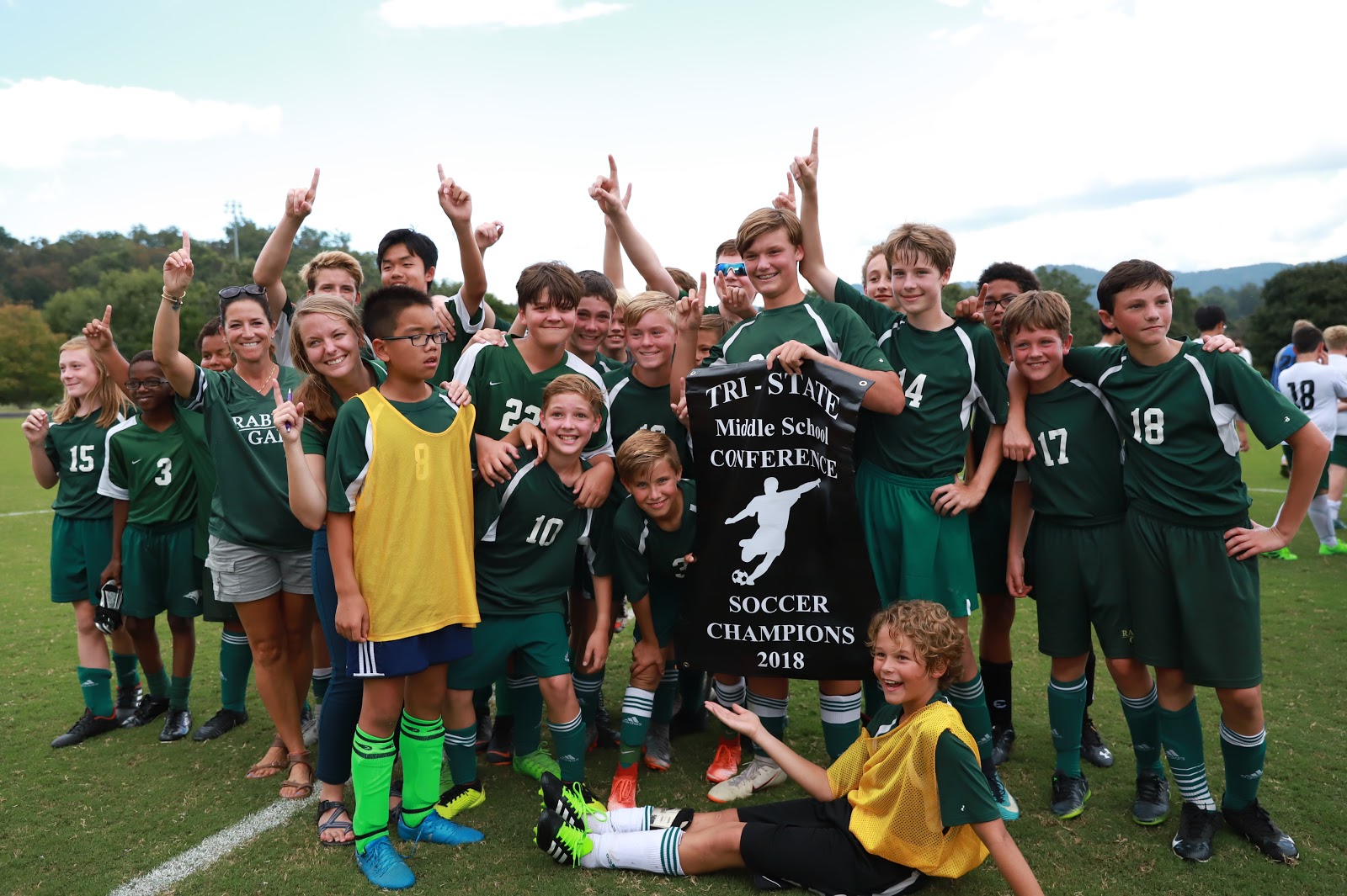 Rabun Gap soccer champs 2018