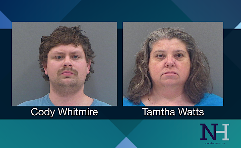 Cody Whitmire and Tamtha Watts mugshots