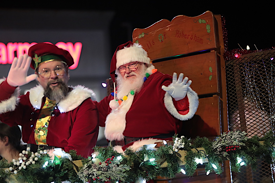 2018 Habersham County Christmas Parade Santa
