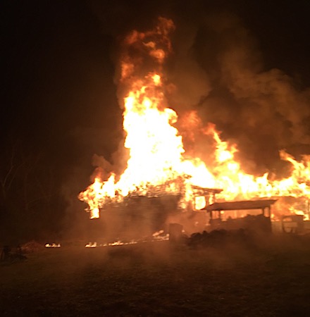 01 16 19 Ricky West Rd fire