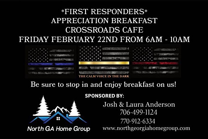 First Responders Appreciation Breakfast