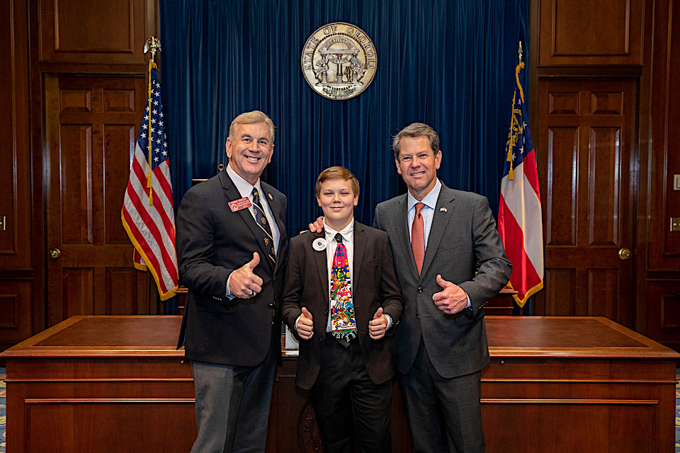 4 Gov Brian Kemp, Rep Terry Rogers & Tommy Crawford 2.28.19