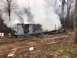 White County mobile home fire