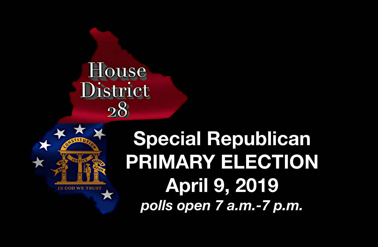 House District 28 election day gfx