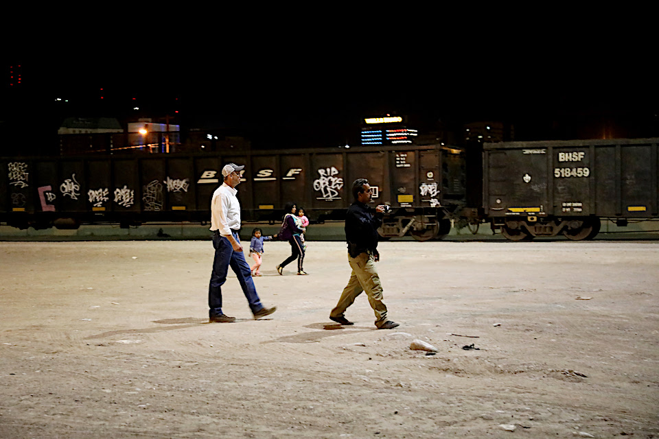 Collins at the border