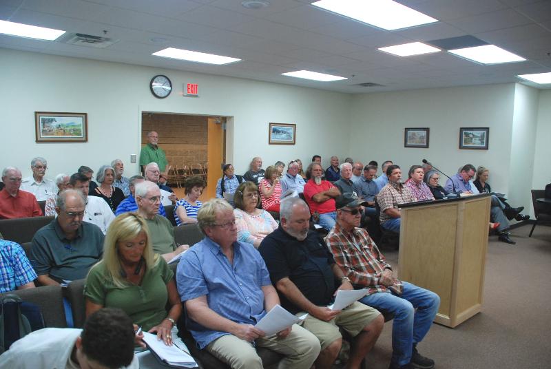 White County Commission meeting