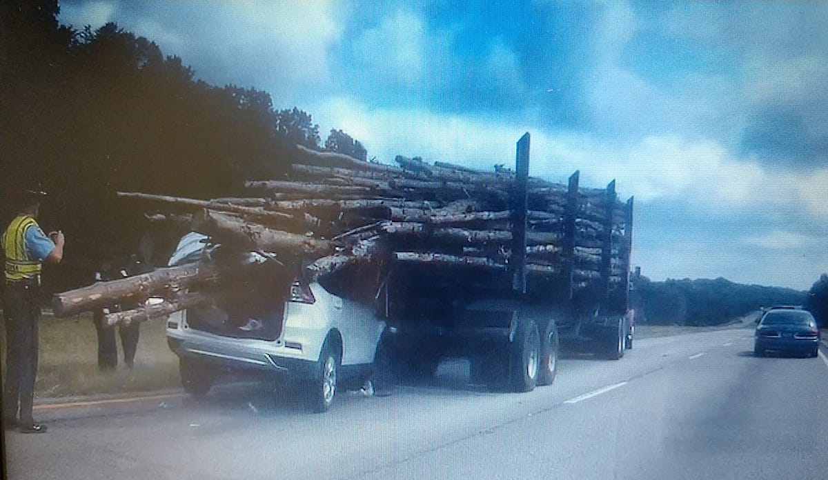 logging truck accident 5 justin smith