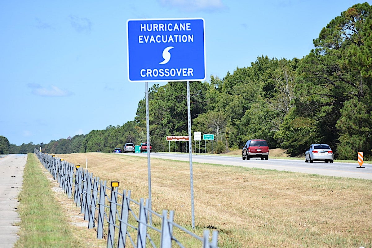 Georgia hurricane evacuation