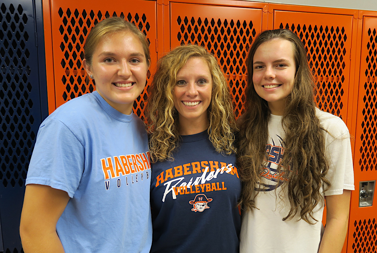 Lady Raiders volleyball Shalikashvili, Herrin, Hendrix
