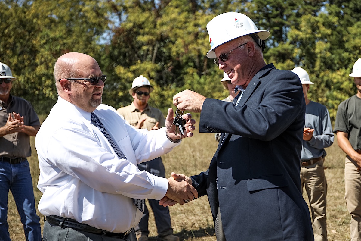 Georgia Power NGTC truck donation 1