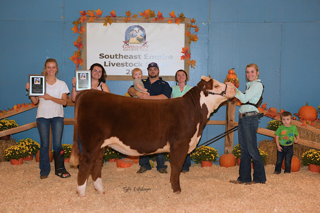 South Habersham Middle FFA student wins Grand Champion; team places 2nd at show