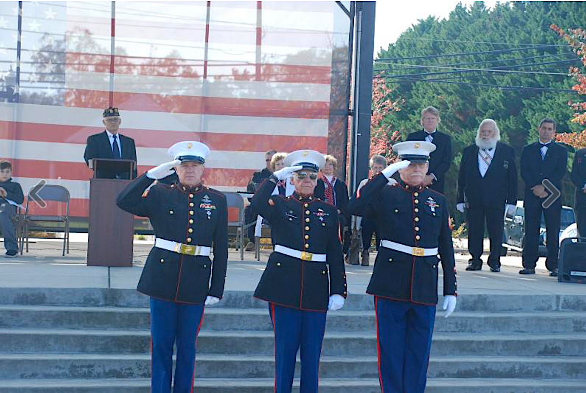 Veterans Day ceremony White County