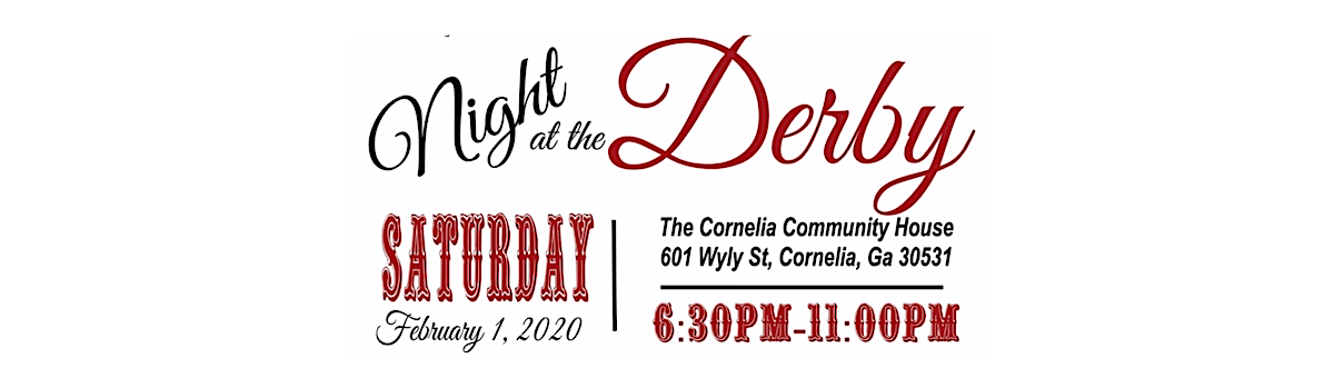 Night at the Derby banner