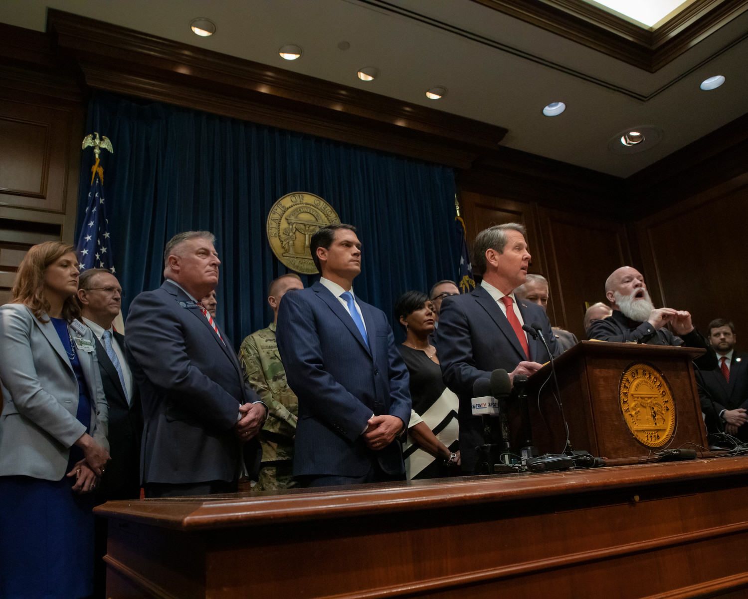 Kemp at March 12, 2020 COVID-19 press conference