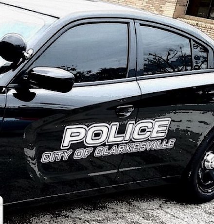 Clarkesville Police car