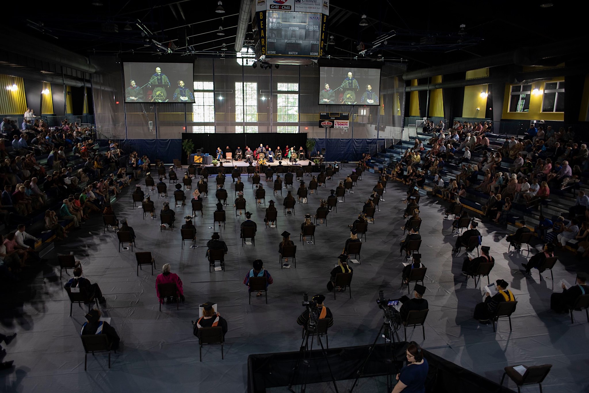 TMU socially-distanced graduation ceremony June 13, 2020