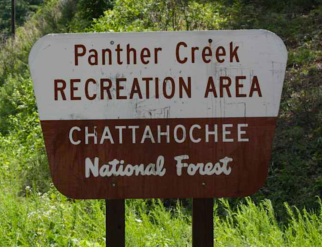 Panther Creek sign