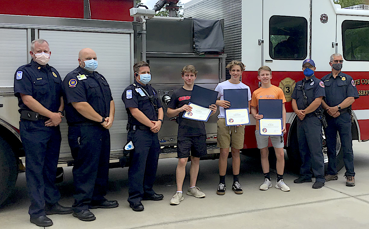 White County Fire Services recognition