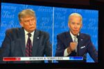 Trump and Biden clash during chaotic first debate